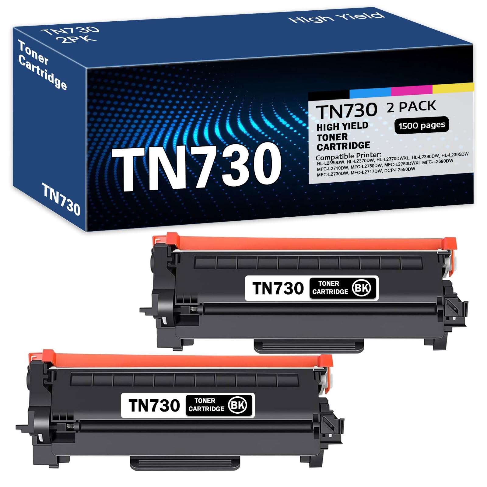 Amazon.com: TN730 Compatible TN730 TN-730 Black Toner Cartridge